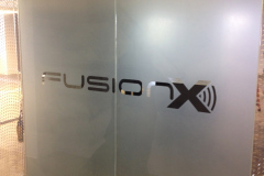 Corporate Names & Logos On Glass